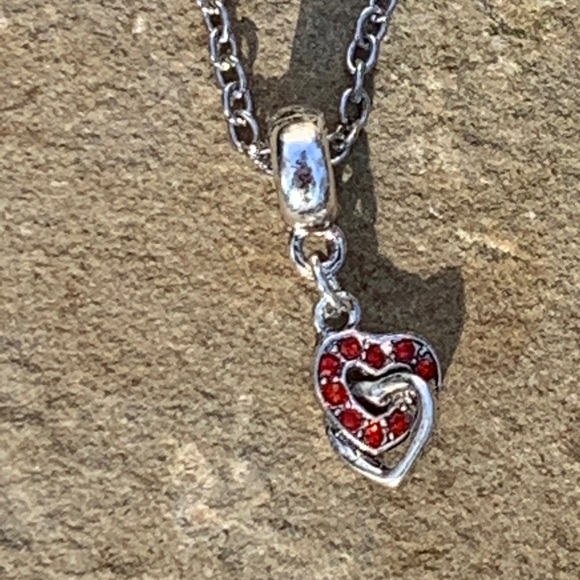 Hand made colorful heart necklaces - Picture 3 of 16